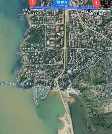 F2/4 Pers Plage-commerces A Pieds-parking Prive *